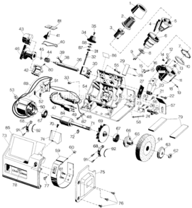 Part Location Diagram of 849314 DeWALT Term